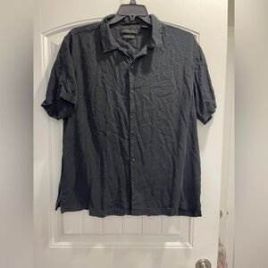 Axist washable silk touch SS shirt, color block